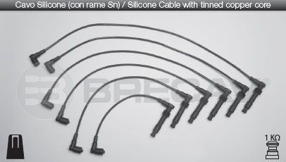 BRECAV Комплект проводов зажигания 09.547