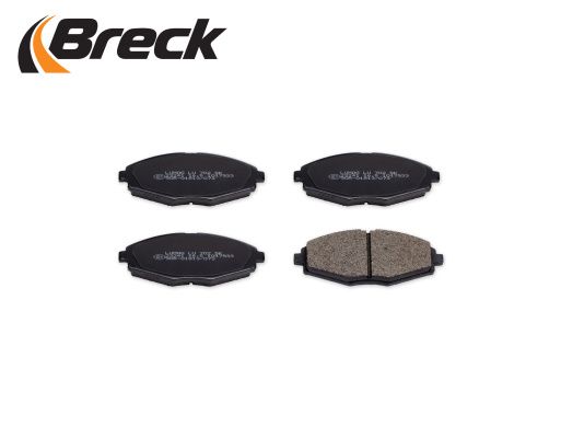 BRECK Комплект тормозных колодок, дисковый тормоз 23241 00 702 00