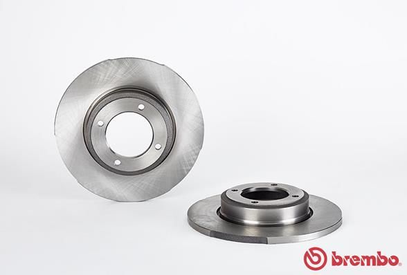 BREMBO Тормозной диск 08.3965.20