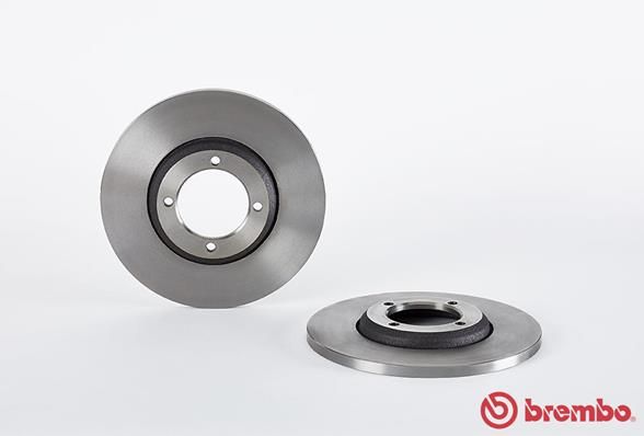 BREMBO Тормозной диск 08.4496.10