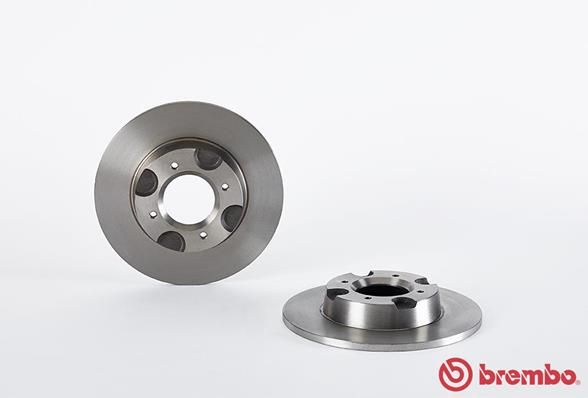 BREMBO stabdžių diskas 08.4501.10