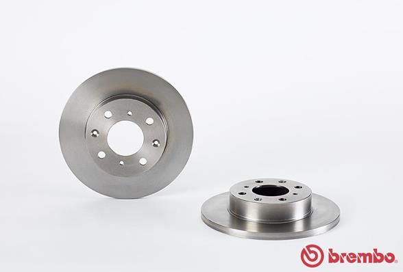 BREMBO Тормозной диск 08.5545.10