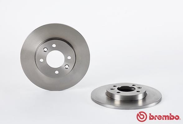 BREMBO Тормозной диск 08.5651.10