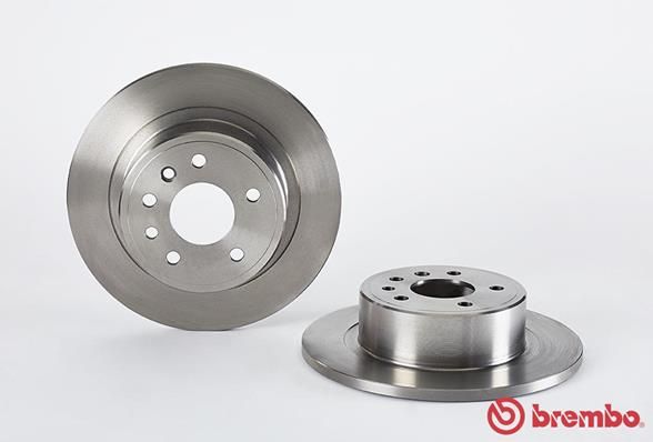 BREMBO Тормозной диск 08.5891.10