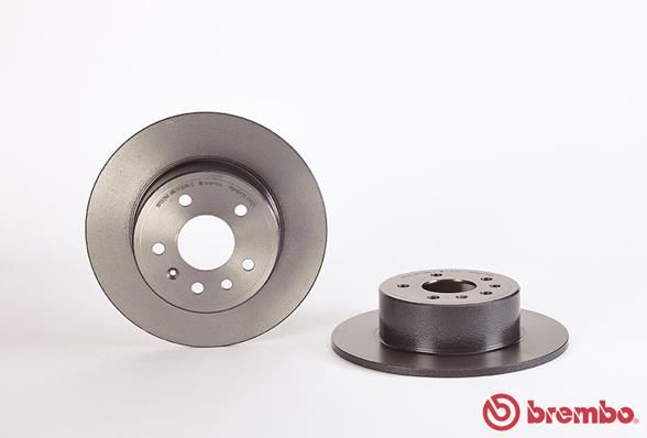 BREMBO Тормозной диск 08.7015.21