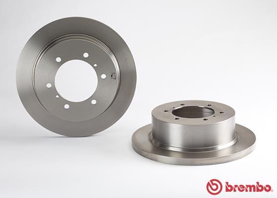 BREMBO Тормозной диск 08.7106.10