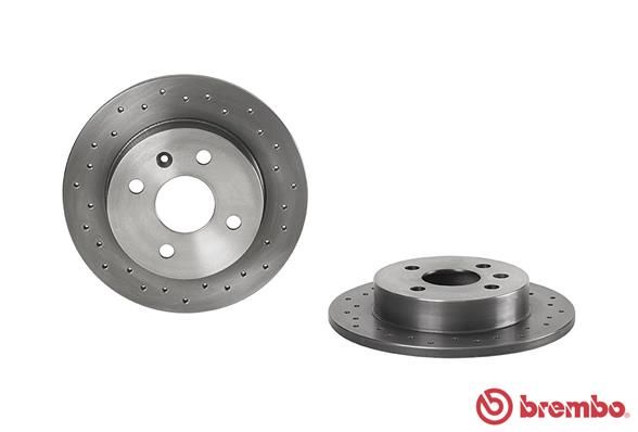 BREMBO Тормозной диск 08.7626.1X