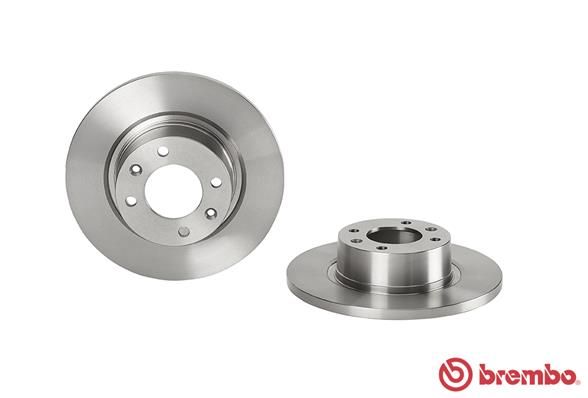 BREMBO Тормозной диск 08.8727.10