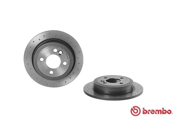 BREMBO Тормозной диск 08.9163.2X