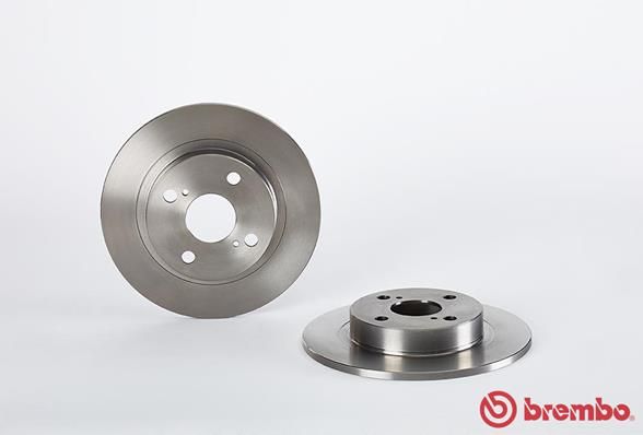 BREMBO Тормозной диск 08.9180.10