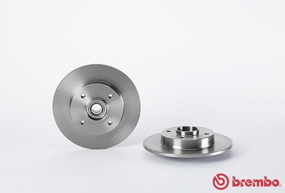 BREMBO stabdžių diskas 08.9512.27