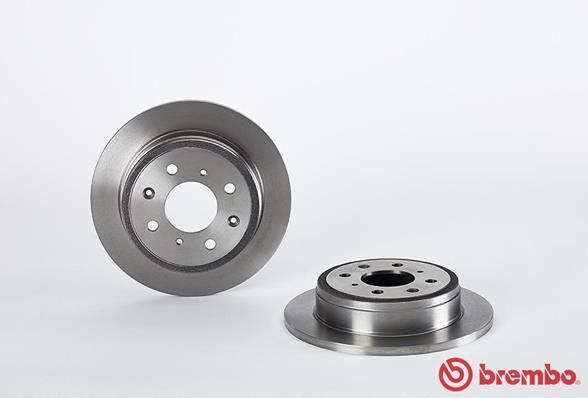 BREMBO Тормозной диск 08.9605.10