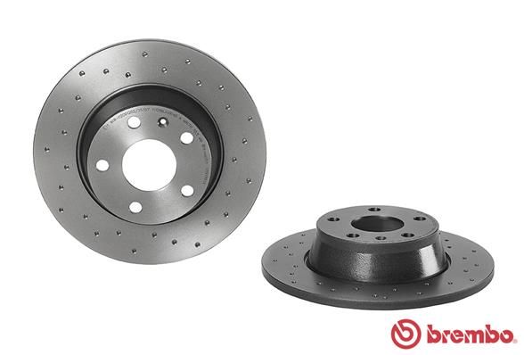 BREMBO Тормозной диск 08.9769.1X