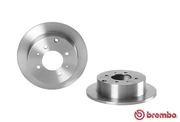 BREMBO Тормозной диск 08.A114.10