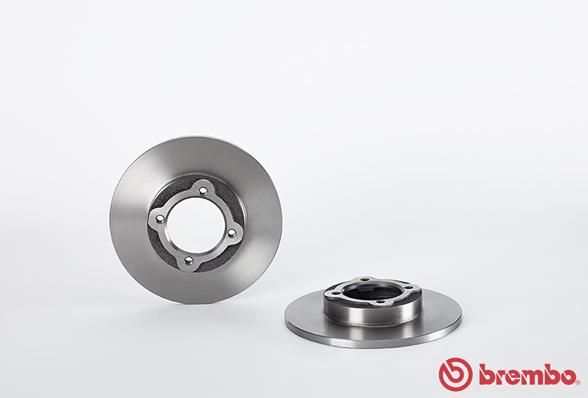 BREMBO Тормозной диск 08.A151.10