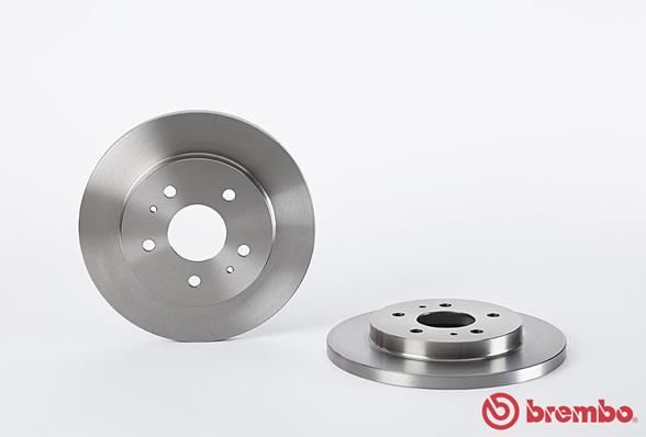 BREMBO Тормозной диск 08.A155.10