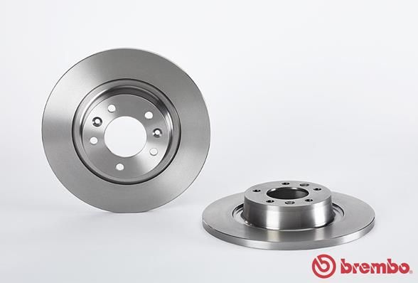 BREMBO Тормозной диск 08.A456.10