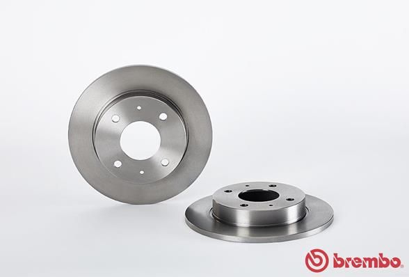BREMBO Тормозной диск 08.A607.10