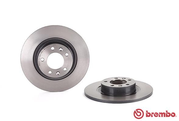 BREMBO Тормозной диск 08.A615.11