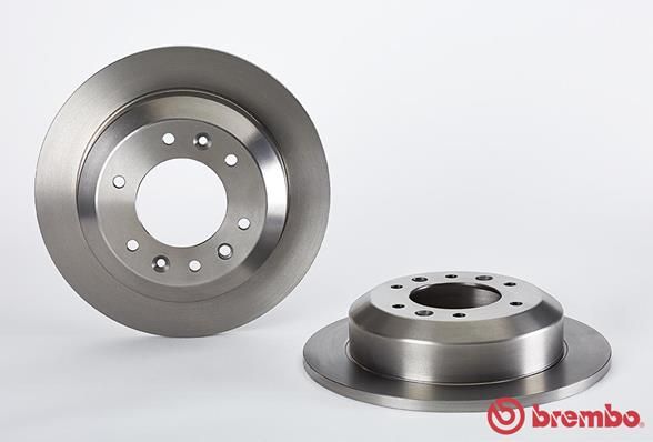 BREMBO Тормозной диск 08.A633.10