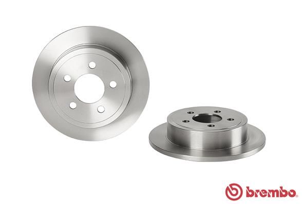 BREMBO stabdžių diskas 08.A636.10