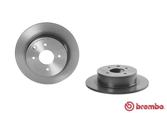 BREMBO Тормозной диск 08.A715.21