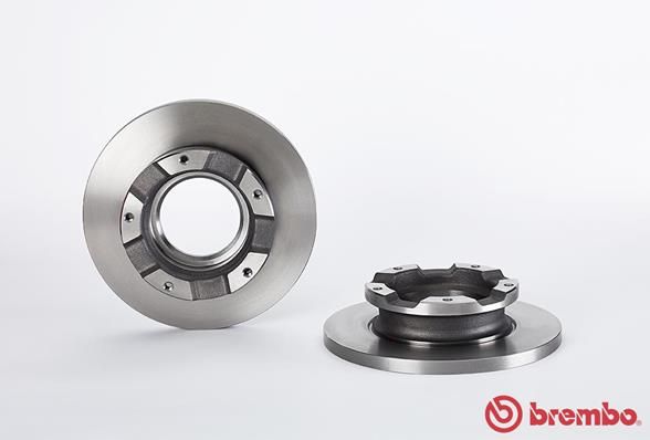 BREMBO Тормозной диск 08.A730.20