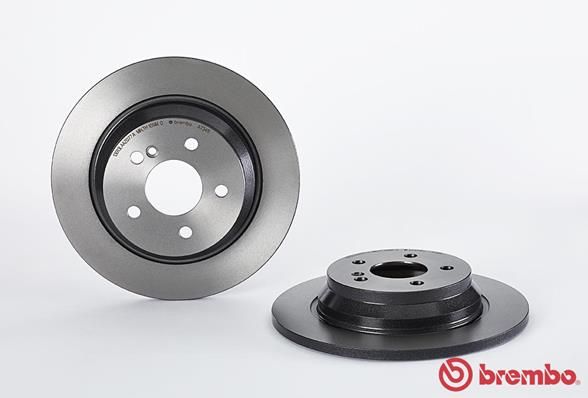 BREMBO Тормозной диск 08.A734.11