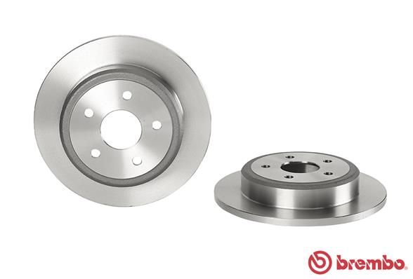 BREMBO stabdžių diskas 08.A863.10