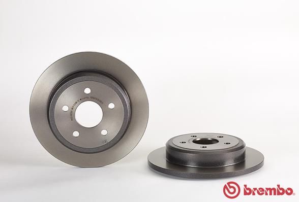 BREMBO stabdžių diskas 08.A863.11