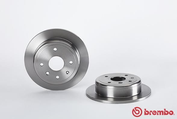 BREMBO Тормозной диск 08.A872.10