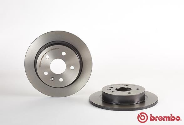 BREMBO stabdžių diskas 08.A970.11