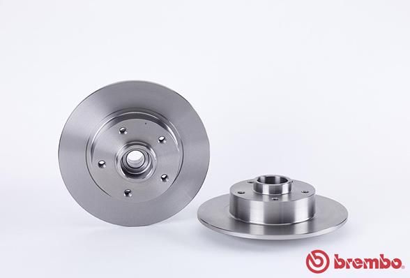 BREMBO Тормозной диск 08.B391.17