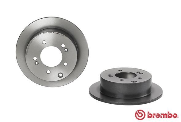 BREMBO Тормозной диск 08.B667.11