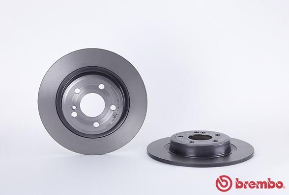 BREMBO Тормозной диск 08.B741.41