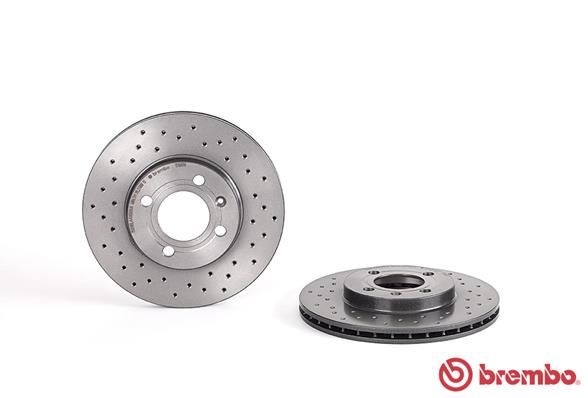 BREMBO stabdžių diskas 09.5166.1X