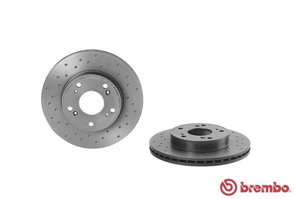 BREMBO stabdžių diskas 09.5457.3X