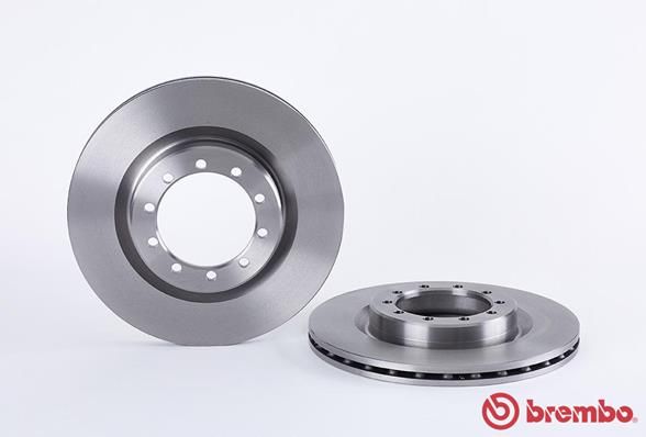 BREMBO Тормозной диск 09.7262.10