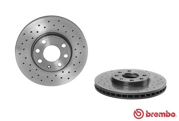 BREMBO Тормозной диск 09.7628.1X