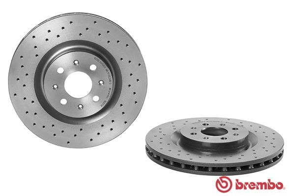 BREMBO Тормозной диск 09.8004.3X