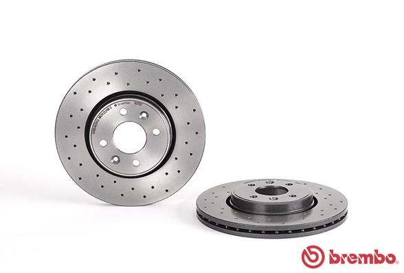 BREMBO stabdžių diskas 09.8137.2X