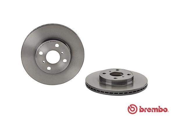 BREMBO Тормозной диск 09.8545.11