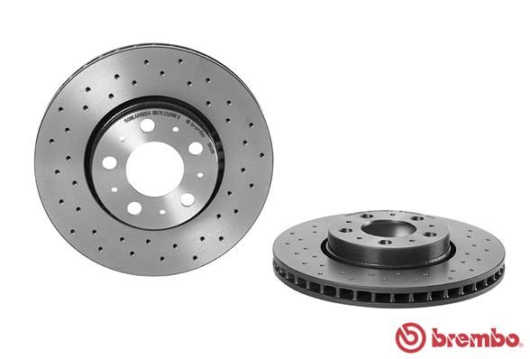 BREMBO stabdžių diskas 09.8633.1X