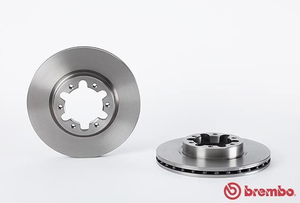 BREMBO Тормозной диск 09.8965.10