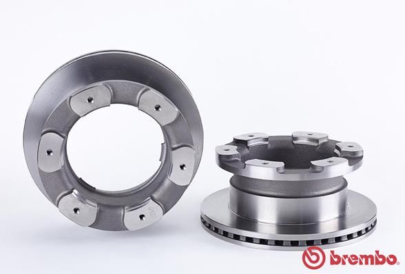 BREMBO Тормозной диск 09.9763.10