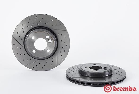 BREMBO Тормозной диск 09.A047.11