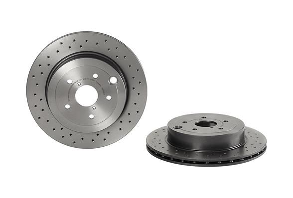 BREMBO Тормозной диск 09.A198.1X