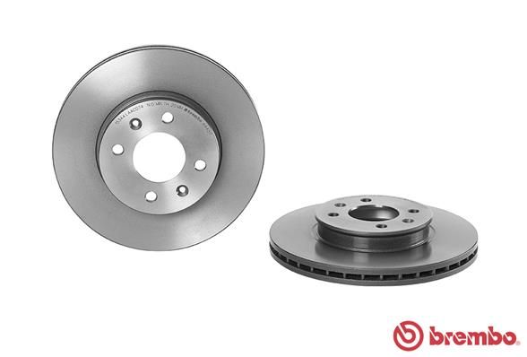 BREMBO stabdžių diskas 09.A445.11