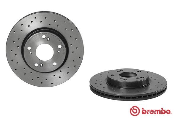 BREMBO Тормозной диск 09.A455.1X