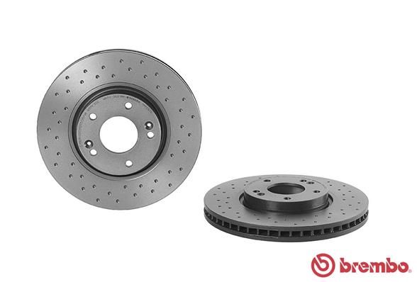 BREMBO stabdžių diskas 09.A532.1X